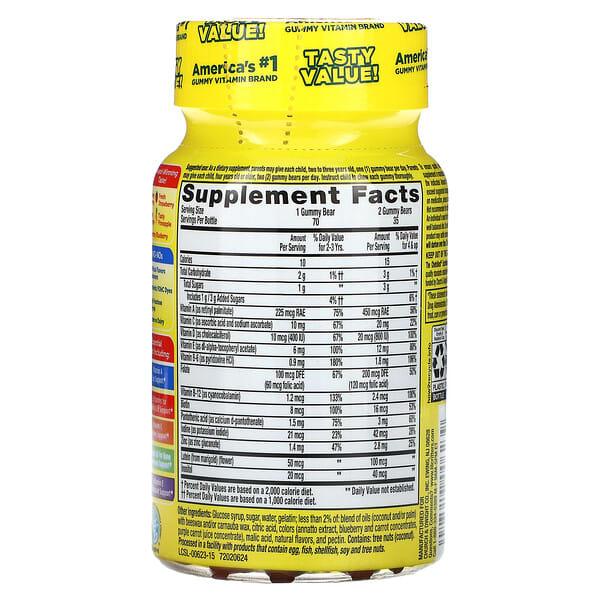 Alternative view of L'il Critters, Gummy Vites Daily Multivitamin, 70 Gummies