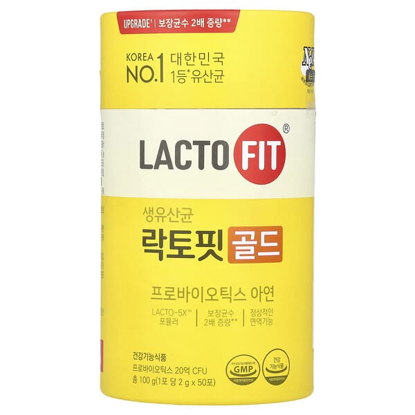 Lactofit, Probiotic, Gold , 50 Sticks, (2 g) Each
