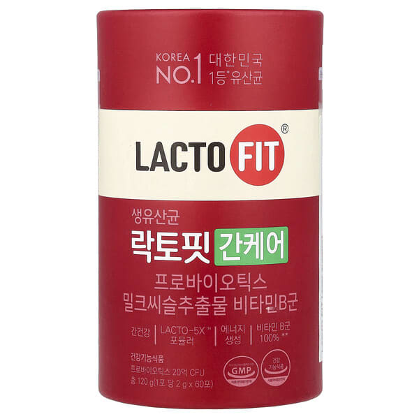 Lactofit, Probiotic, Liver Support, 60 Sticks, (2 g) Each 2 Lactofit, Probiotic, Liver Support, 60 Sticks, (2 g) Each