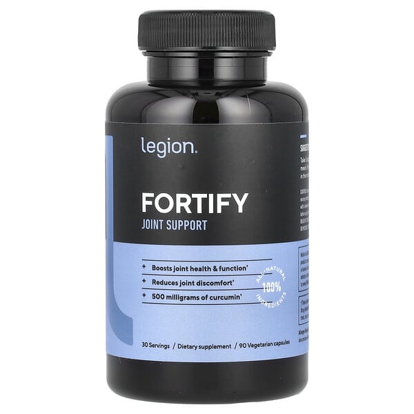 Legion Athletics, Fortify, Joint Support, 90 Vegetarian Capsules