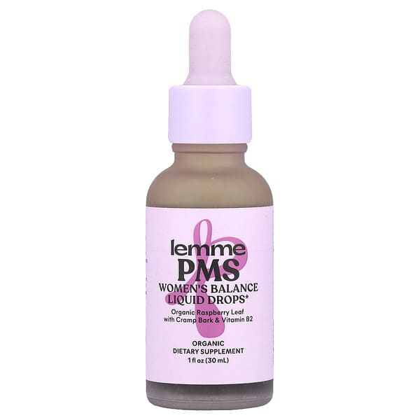 Lemme, PMS, Women's Balance Liquid Drops, 1 fl oz (30 ml)