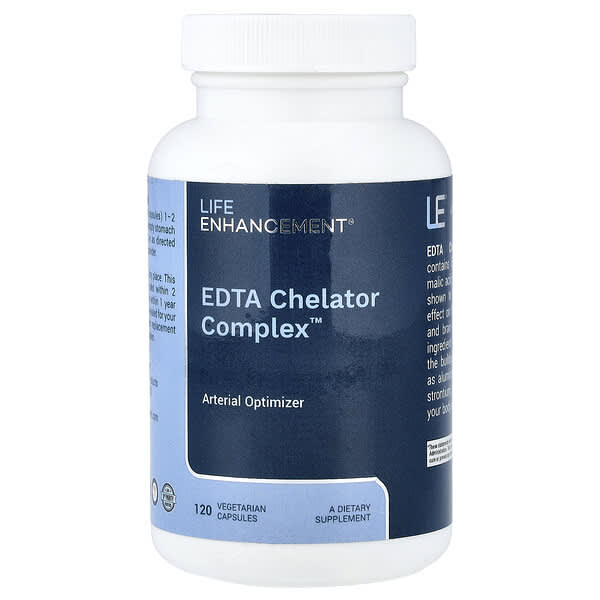 Life Enhancement, EDTA Chelator Complex™, 120 Vegetarian Capsules