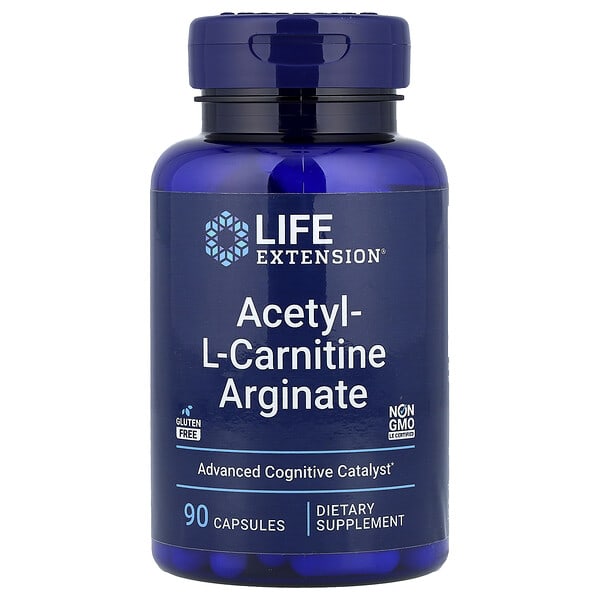 Life Extension, Acetyl-L-Carnitine Arginate, 90 Capsules