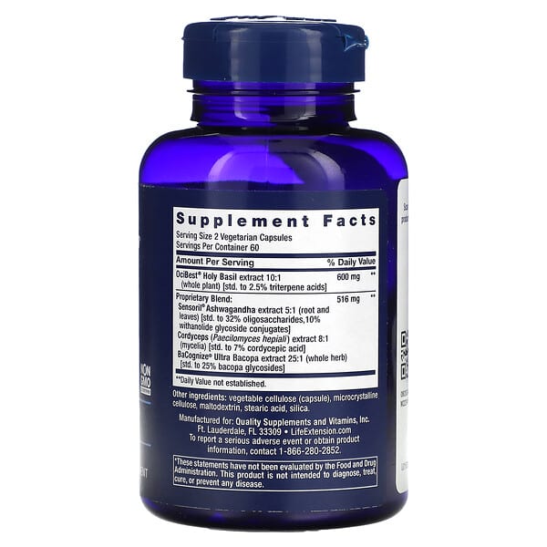 Alternative view of Life Extension, Adrenal Energy Formula, 120 Vegetarian Capsules