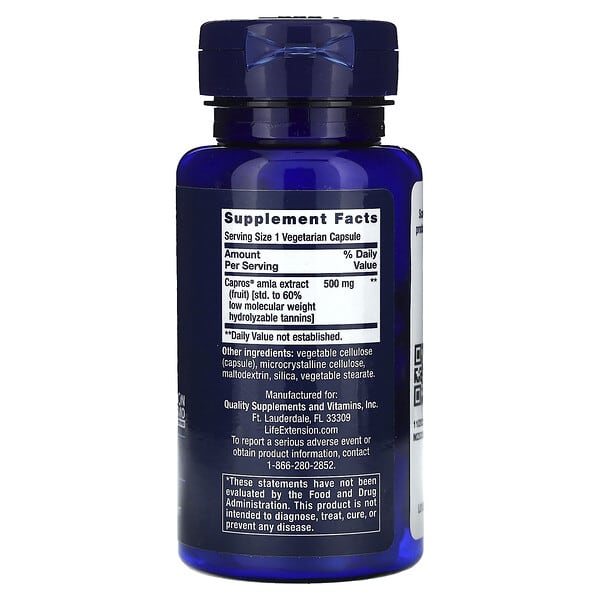 Alternative view of Life Extension, Advanced Lipid Control, 60 Vegetarian Capsules (500 mg per Capsule)