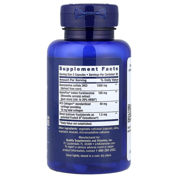 Alternative view of Life Extension, ArthroMax® Advanced, NT2 Collagen™ & ApresFlex®, 60 Capsules