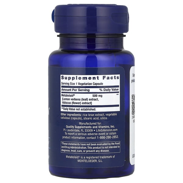 Alternative view of Life Extension, Body Trim and Appetite Control, 30 Vegetarian Capsules