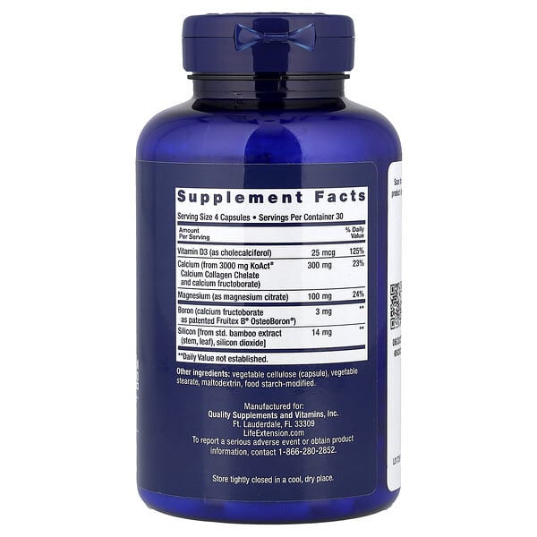 Alternative view of Life Extension, Bone Strength Collagen Formula, 120 Capsules