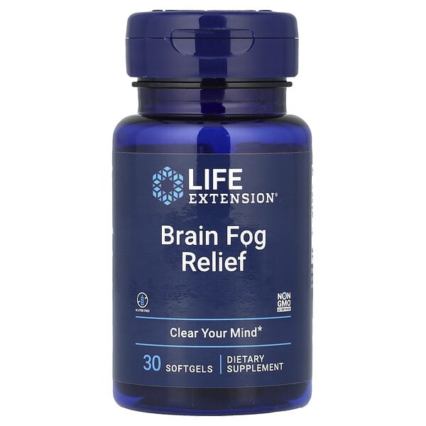 Life Extension, Brain Fog Relief, 30 Softgels