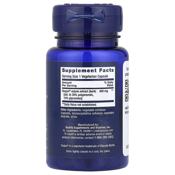 Life Extension, Cardio Peak™, 30 Vegetarian Capsules 2 Life Extension, Cardio Peak™, 30 Vegetarian Capsules - Ảnh 2