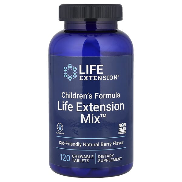 Children's Formula, Life Extension Mix™, Natural Berry, 120 Chewable Tablets