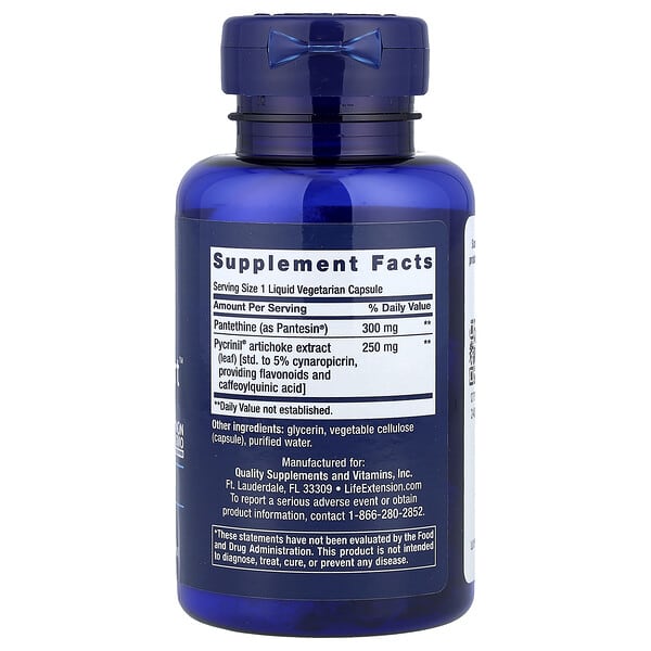 Alternative view of Life Extension, CHOL-Support™, 60 Liquid Vegetarian Capsules