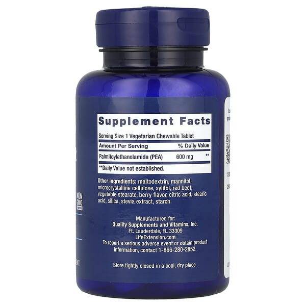 Alternative view of Life Extension, Discomfort Relief, Berry, 60 Vegetarian Chewable Tablets