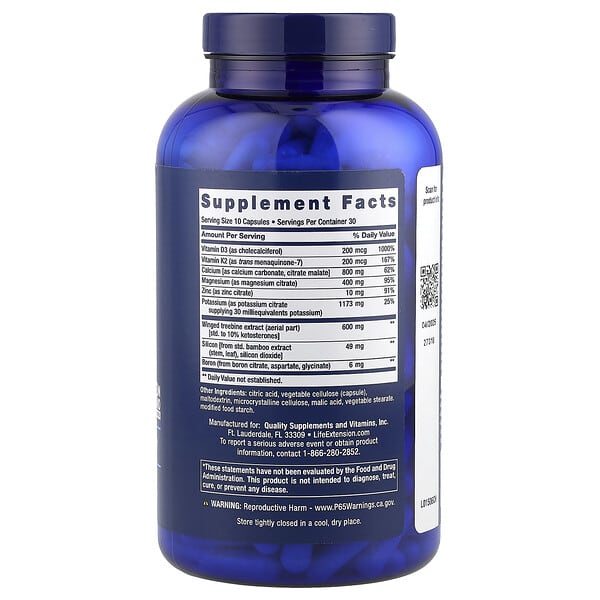 Alternative view of Life Extension, Dr. Strum's Intensive Bone Formula, 300 Capsules
