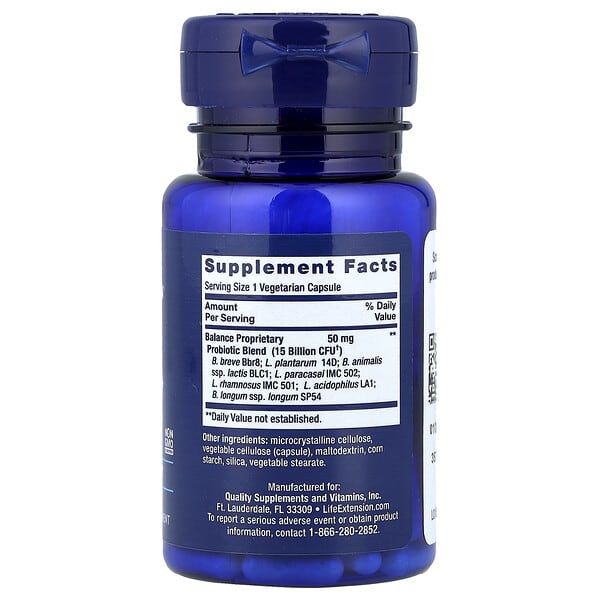 Alternative view of Life Extension, FLORASSIST® PROBIOTIC, Balance, 30 Vegetarian Capsules