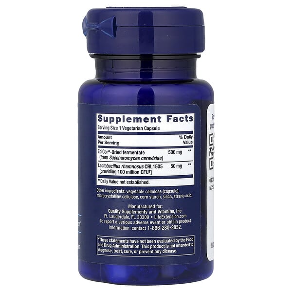 Alternative view of Life Extension, FLORASSIST® Probiotic, Immune & Nasal Defense, 30 Vegetarian Capsules