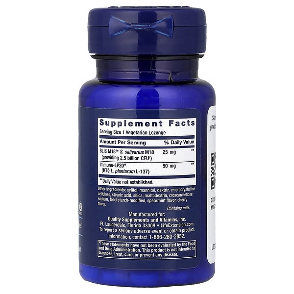 Alternative view of Life Extension, FLORASSIST® Probiotic, Oral Hygiene, 30 Vegetarian Lozenges