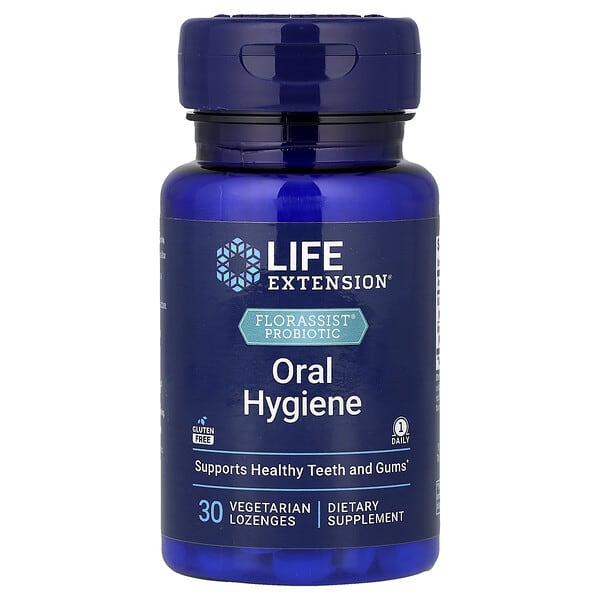 Life Extension, FLORASSIST® Probiotic, Oral Hygiene, 30 Vegetarian Lozenges