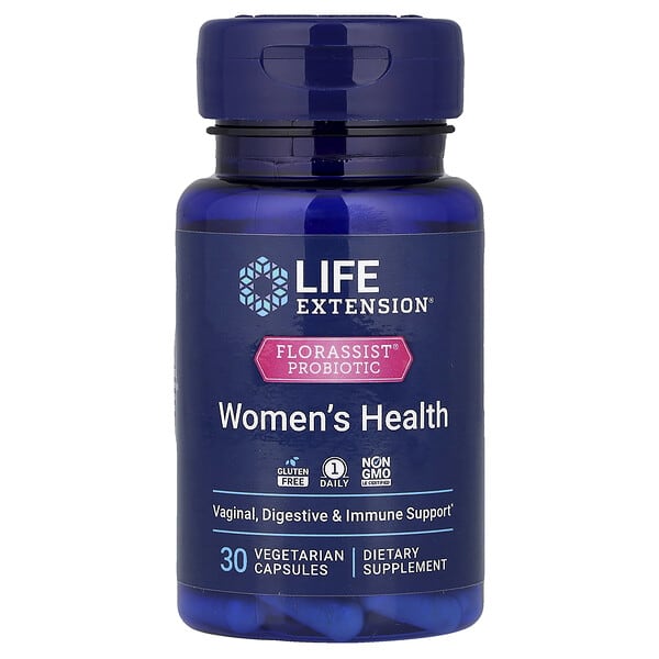 Life Extension, FLORASSIST® Probiotic, Women's Health, 30 Vegetarian Capsules