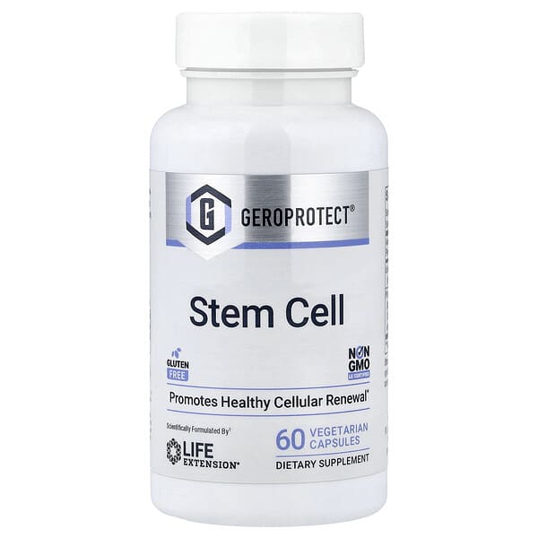 Life Extension, Geroprotect®, Stem Cell, 60 Vegetarian Capsules