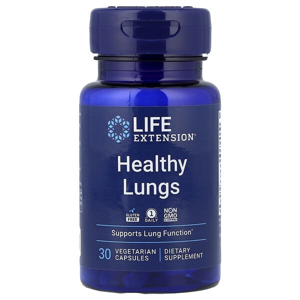 Life Extension, Healthy Lungs, 30 Vegetarian Capsules