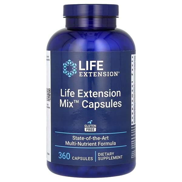 Life Extension Mix Capsules, 360 Capsules 3 Life Extension Mix Capsules, 360 Capsules