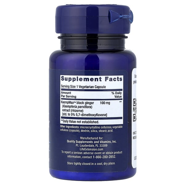 Alternative view of Life Extension, Men's Health, Male Vascular Sexual Support, 30 Vegetarian Capsules