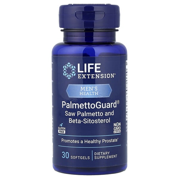 Life Extension, Men's Health, PalmettoGuard®, Saw Palmetto and Beta-Sitosterol, 30 Softgels