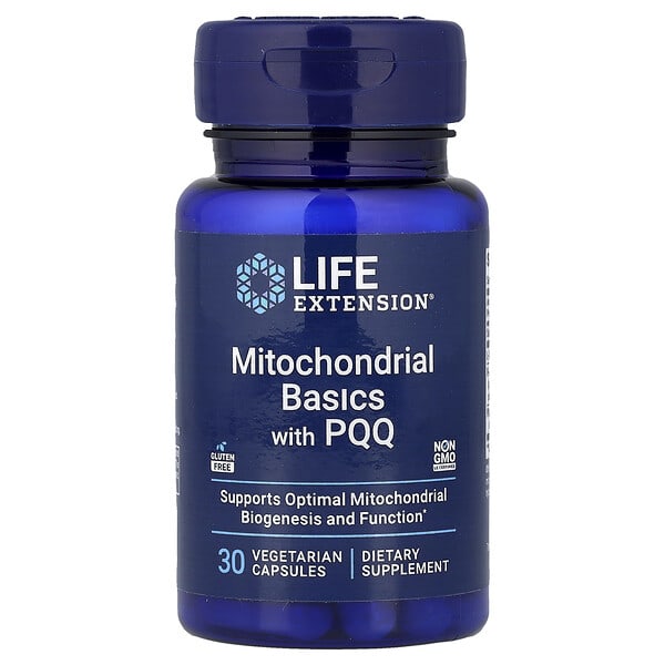 Life Extension, Mitochondrial Basics with PQQ, 30 Vegetarian Capsules