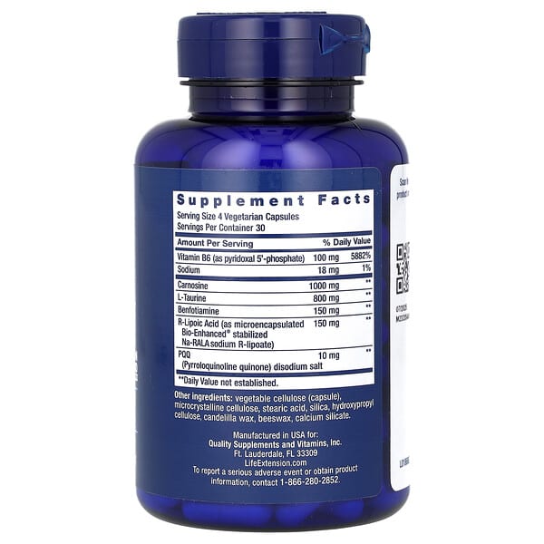 Alternative view of Life Extension, Mitochondrial Energy Optimizer with PQQ, 120 Vegetarian Capsules