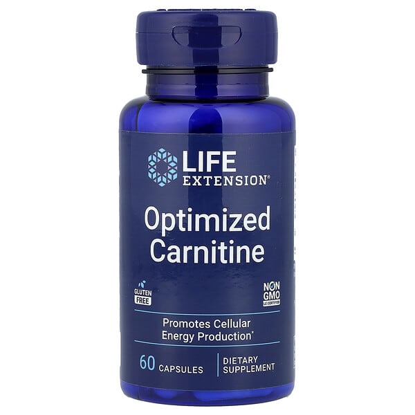 Life Extension, Optimized Carnitine, 60 Capsules 5 Life Extension, Optimized Carnitine, 60 Capsules