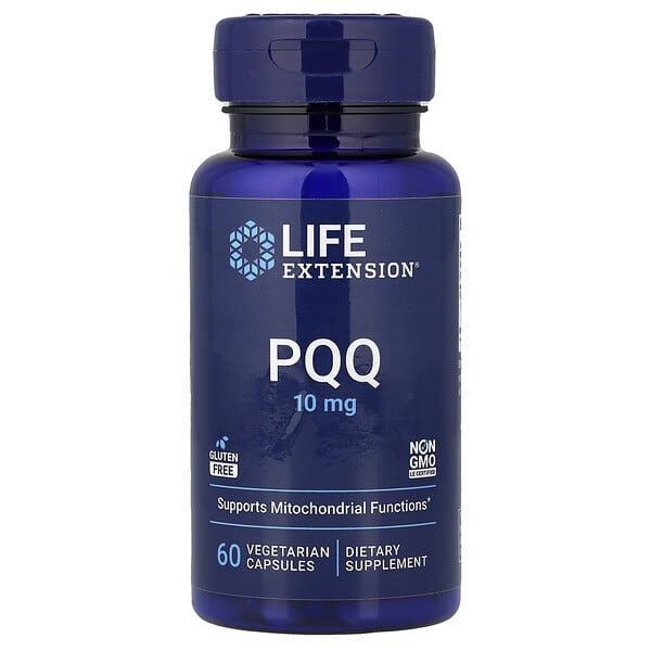 Life Extension, PQQ, 10 mg, 60 Vegetarian Capsules