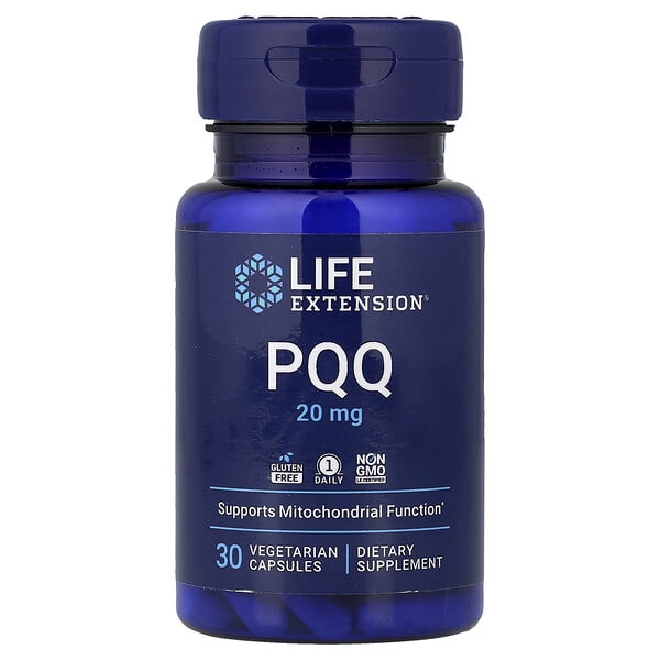 Life Extension, PQQ , 20 mg, 30 Vegetarian Capsules