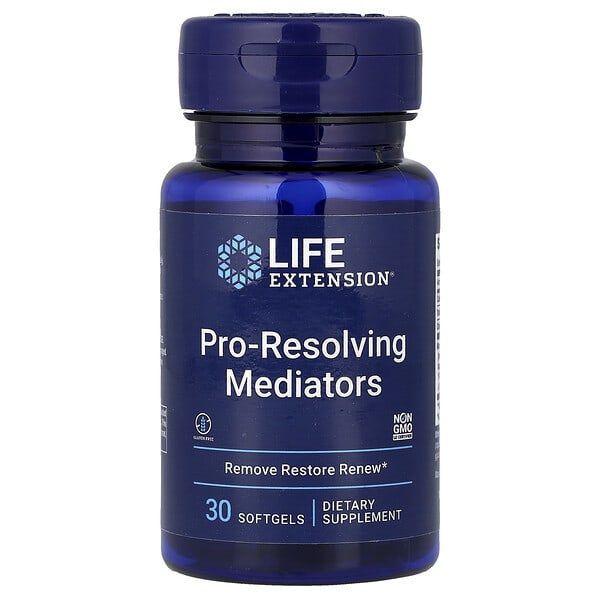 Life Extension, Pro-Resolving Mediators, 30 Softgels