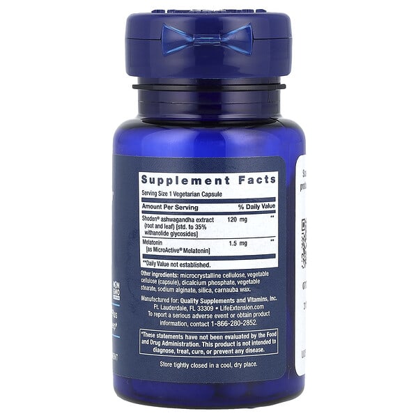 Alternative view of Life Extension, Rest & Renew, 30 Vegetarian Capsules