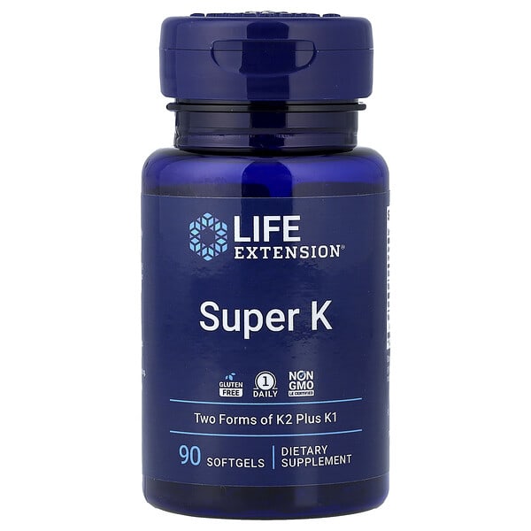 Life Extension, Super K, 90 Softgels
