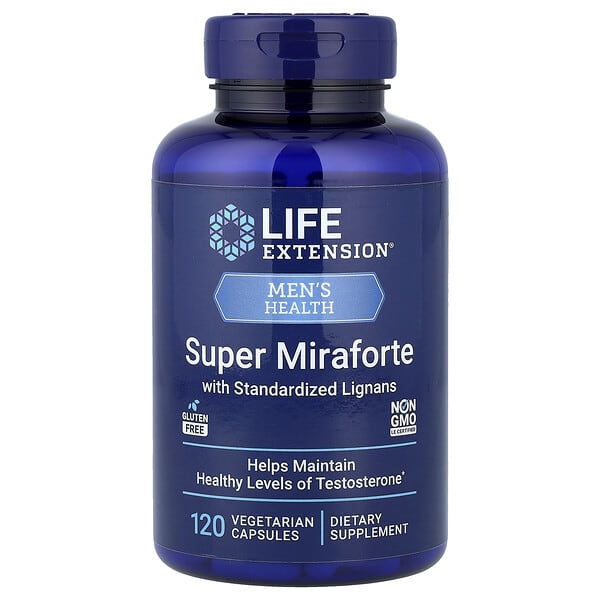 Life Extension, Super Miraforte with Standardized Lignans, 120 Vegetarian Capsules