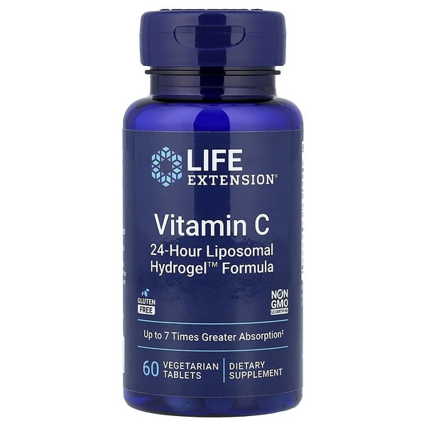Life Extension, Vitamin C, 60 Vegetarian Tablets