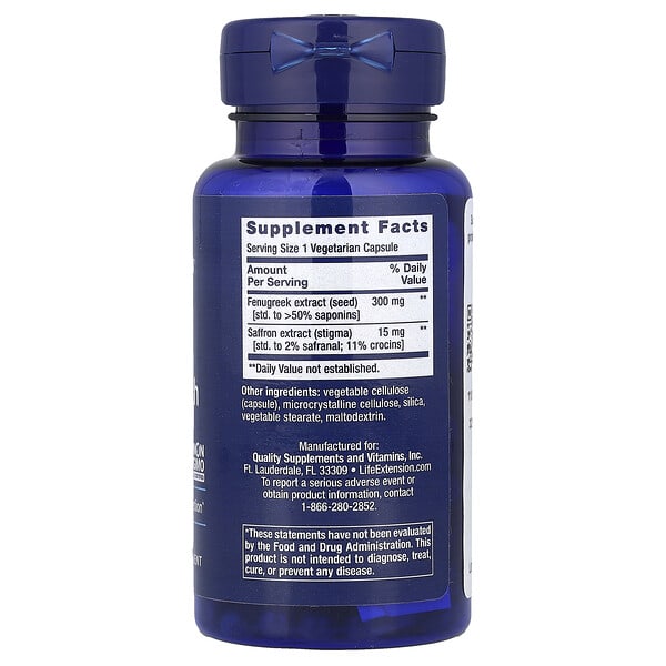 Alternative view of Life Extension, Women's Health, Sexual Health for Her, 60 Vegetarian Capsules