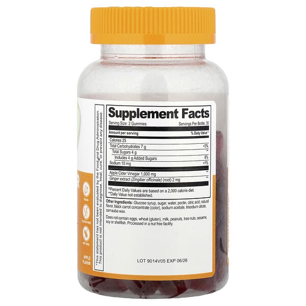 Alternative view of Lifeable, Apple Cider Vinegar Gummies, Apple , 60 Gummies