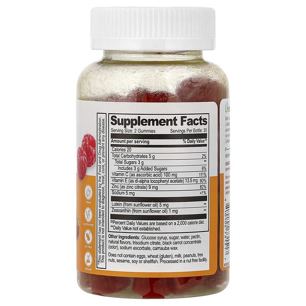 Alternative view of Lifeable, Lutein and Zeaxanthin Gummies, Berry, 60 Gummies