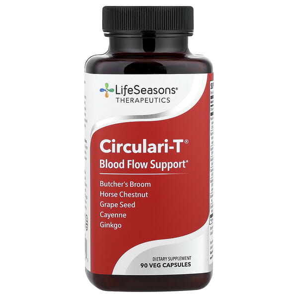 LifeSeasons, Circulari-T®, Blood Flow Support, 90 Veg Capsules