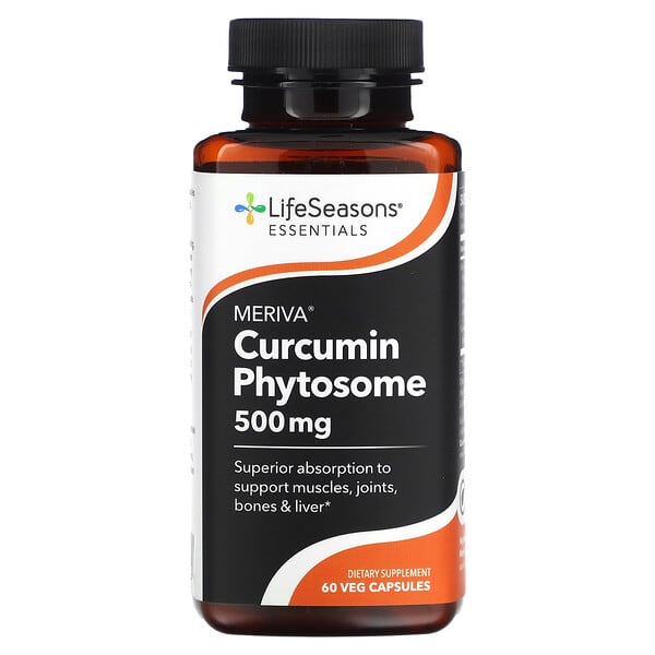 LifeSeasons, Meriva® Curcumin Phytosome, 60 Veg Capsules