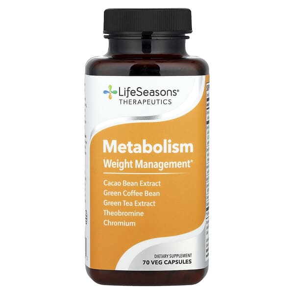 LifeSeasons, Metabolism, Weight Management, 70 Veg Capsules