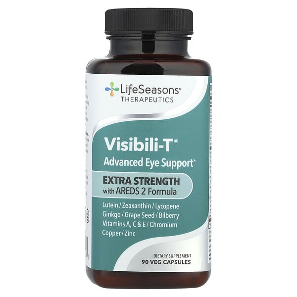 LifeSeasons, Therapeutics, Visibili-T® With AREDS 2 Formula, 90 Veg Capsules