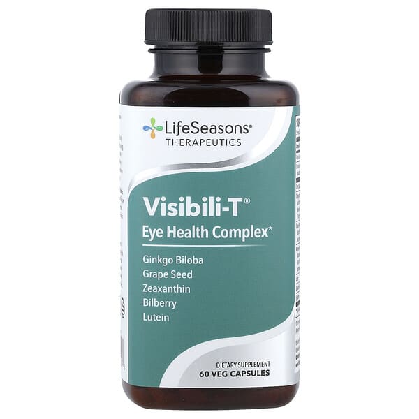 LifeSeasons, Visibili-T®, Eye Health Complex, 60 Veg Capsules