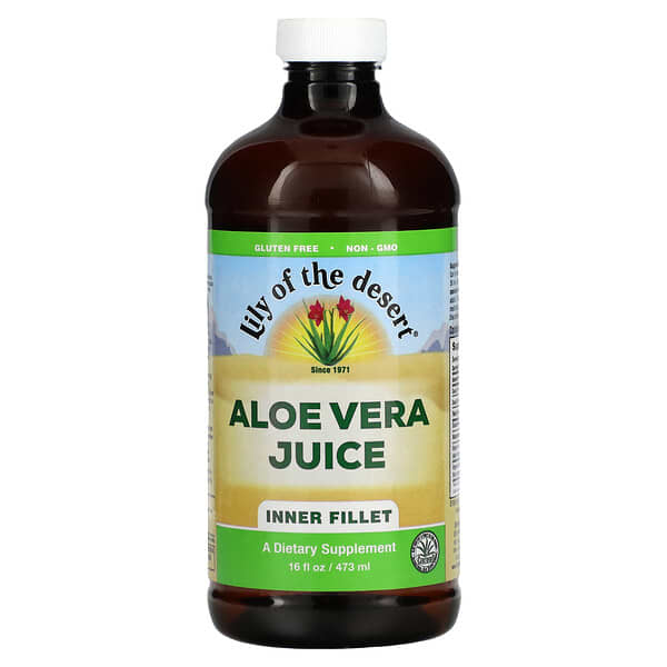 Lily of the Desert, Aloe Vera Juice, Inner Fillet, 16 fl oz (473 ml)
