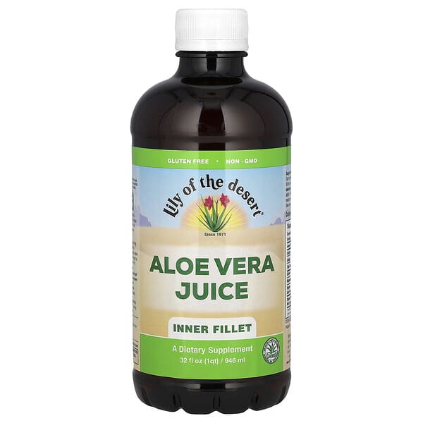 Lily of the Desert, Aloe Vera Juice, Inner Fillet, 32 fl oz (946 ml)