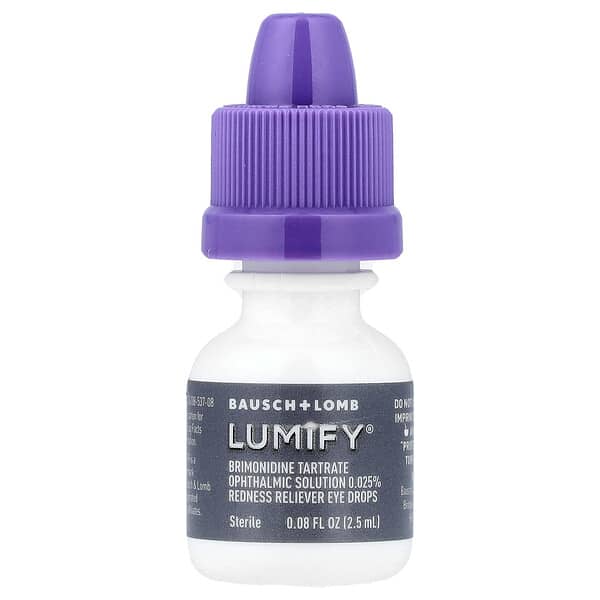 Lumify, Redness Reliever Eye Drops, 0.08 fl oz (2.5 ml)