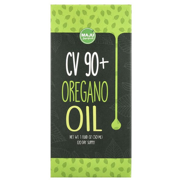 Maju Superfoods, CV 90+ Oregano Oil, 1 fl oz (30 ml)